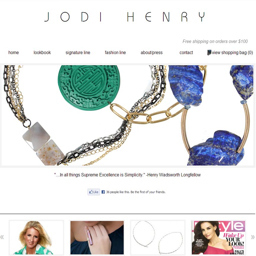 Jodi Henry Web Site
